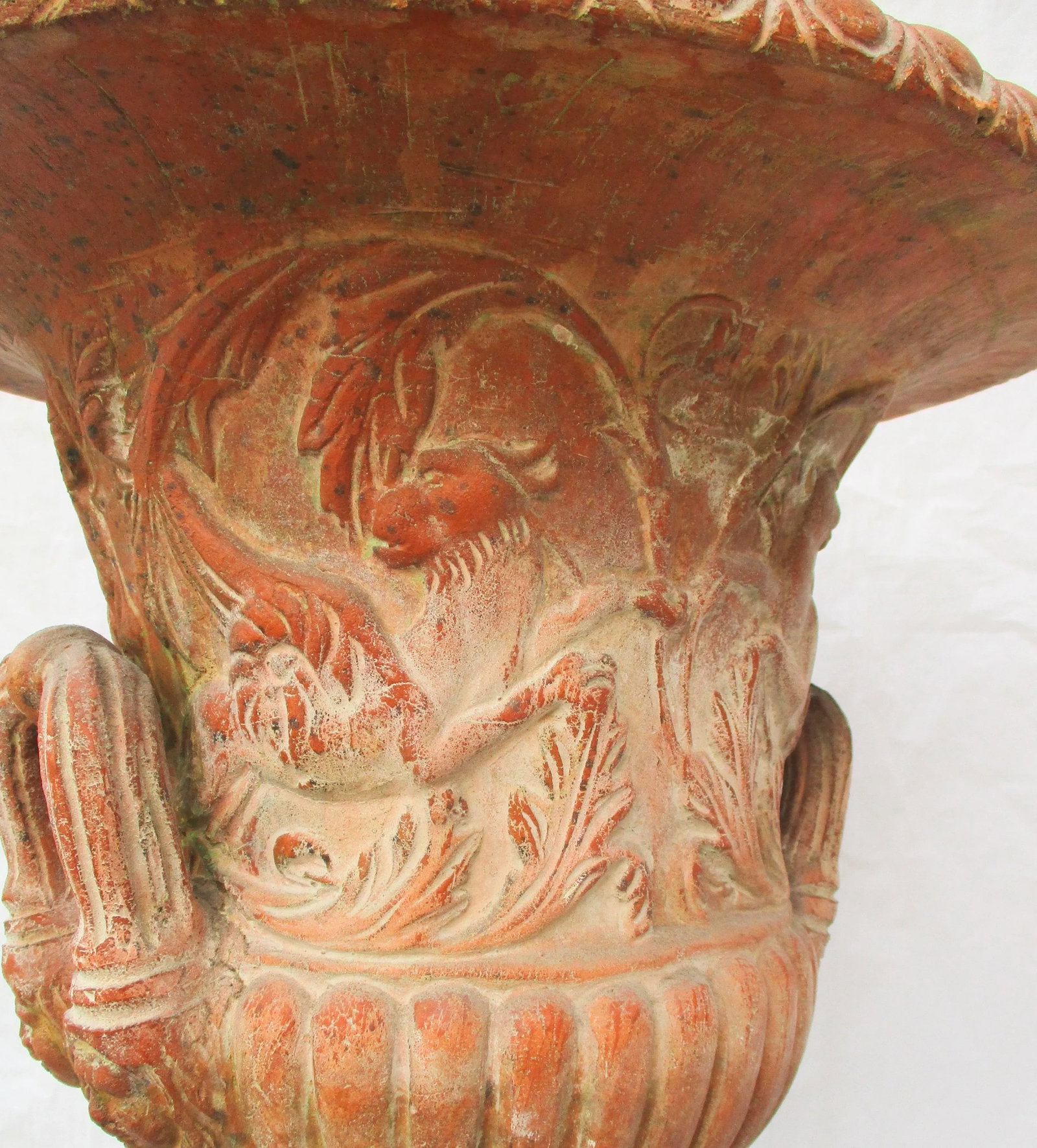 Garden Planter Italian Terra Cotta Classical Urn - 7