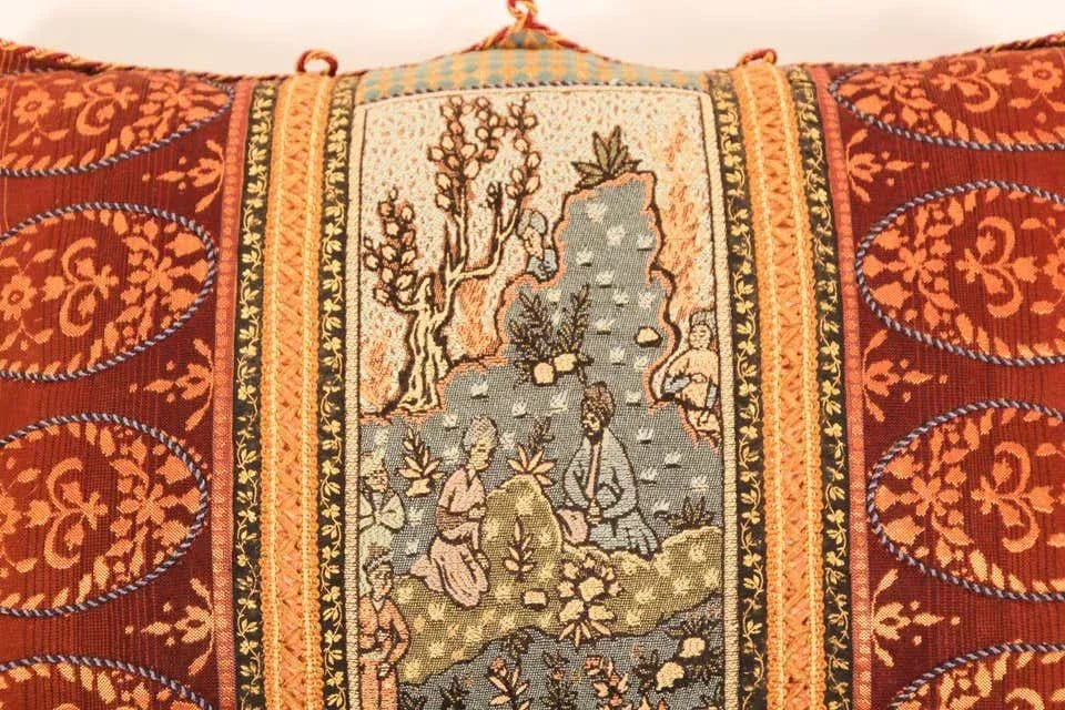 Middle Eastern Decorative Throw Pillow - 7