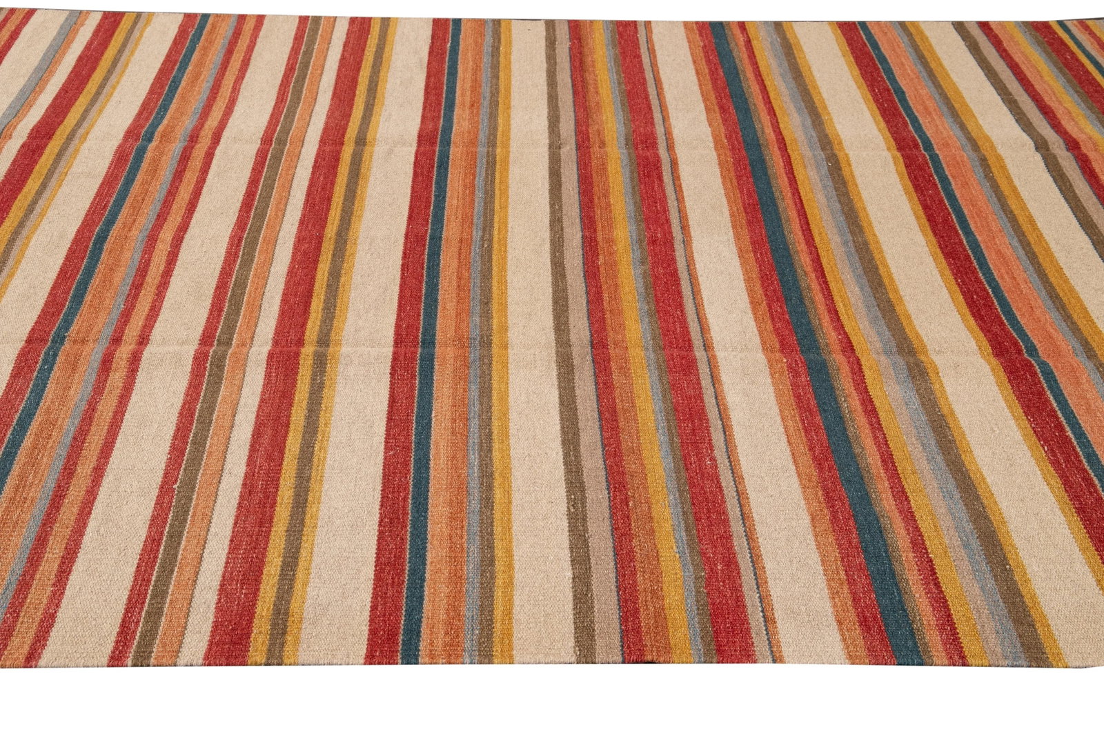 21st Century Modern Kilim Rug 6 '6'' X 9' 4''. - 11