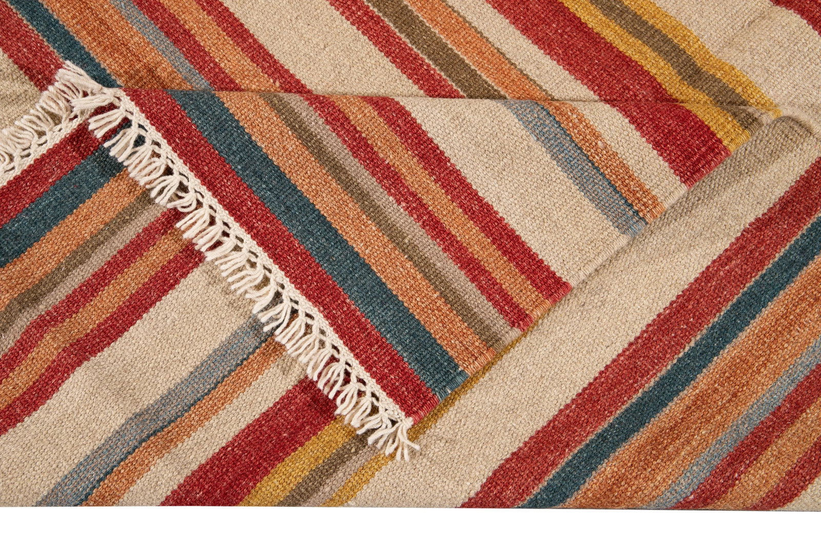 21st Century Modern Kilim Rug 6 '6'' X 9' 4''. - 3