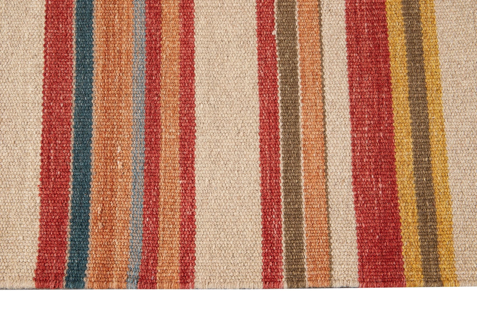 21st Century Modern Kilim Rug 6 '6'' X 9' 4''. - 8