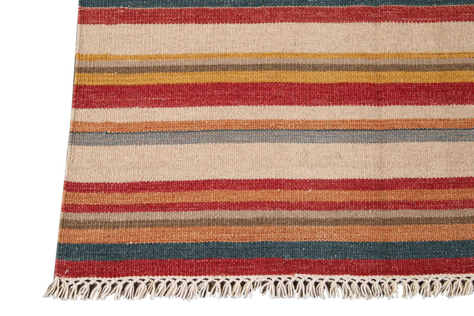 21st Century Modern Kilim Rug 6 '6'' X 9' 4''. - 9
