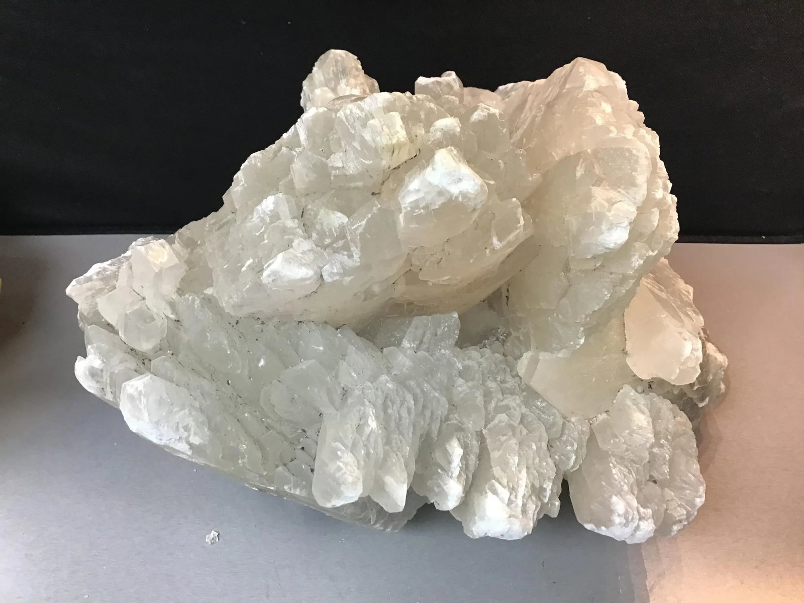 Late 20th Century Large Calcyte Crystal Quartz - 3