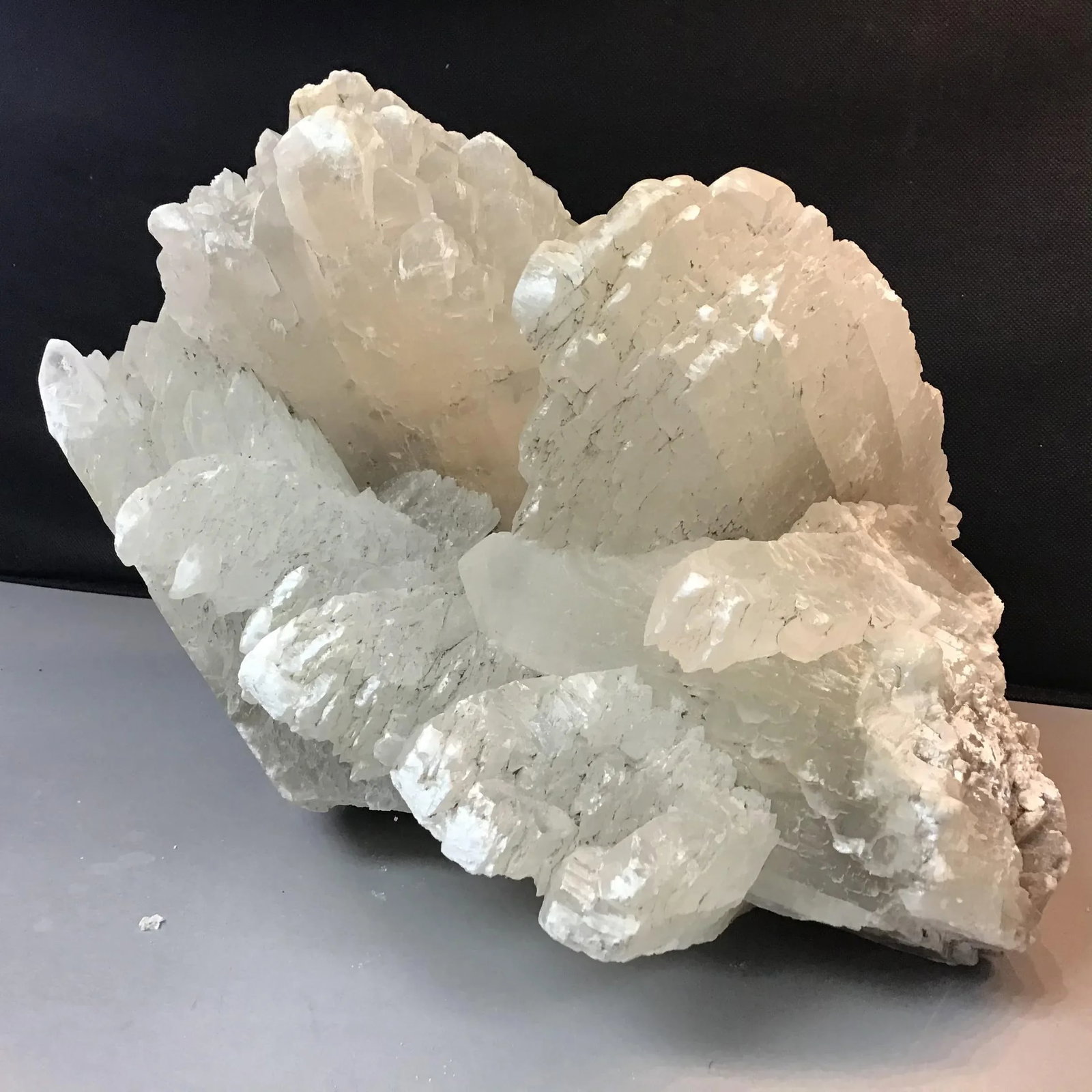 Late 20th Century Large Calcyte Crystal Quartz - 4