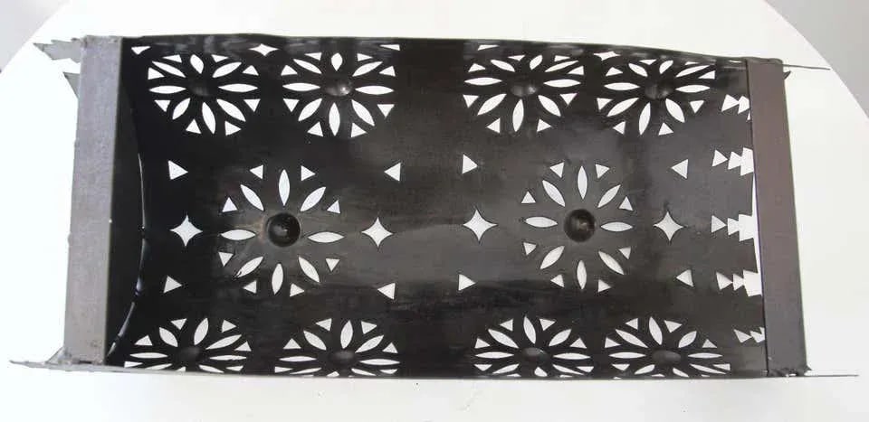 Large Moroccan Metal Wall Sconce Shade - 2