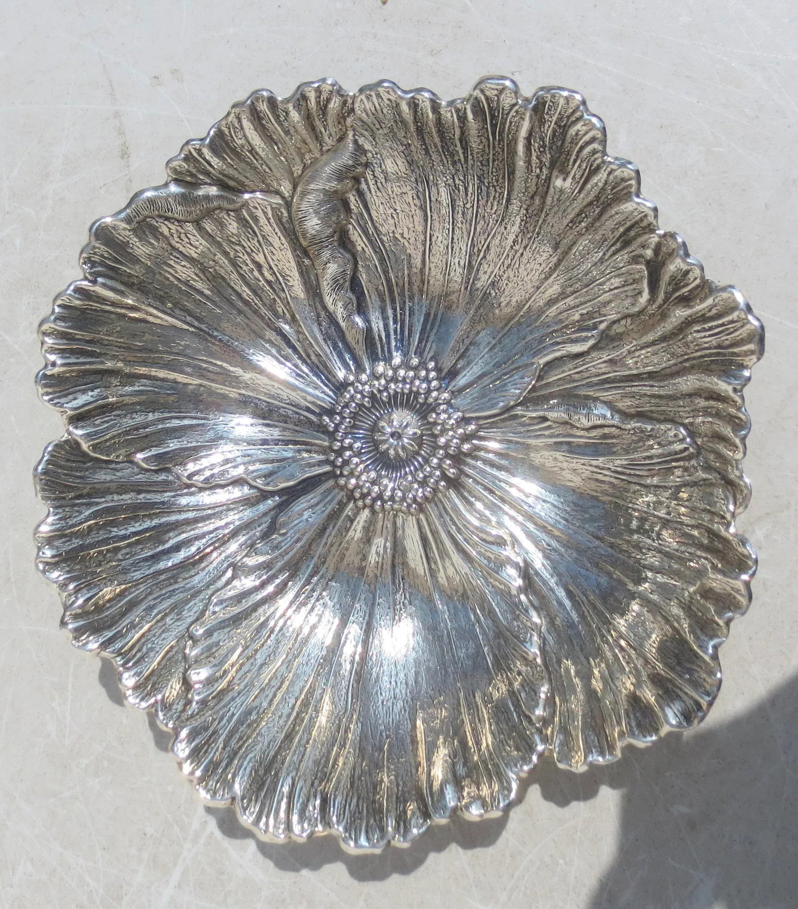 Buccellati Sterling Silver "Poppy" Bowl Large Size. - 3