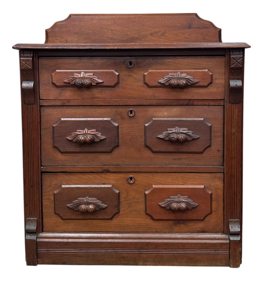 Antique Victorian Eastlake Commode (1 of 11)