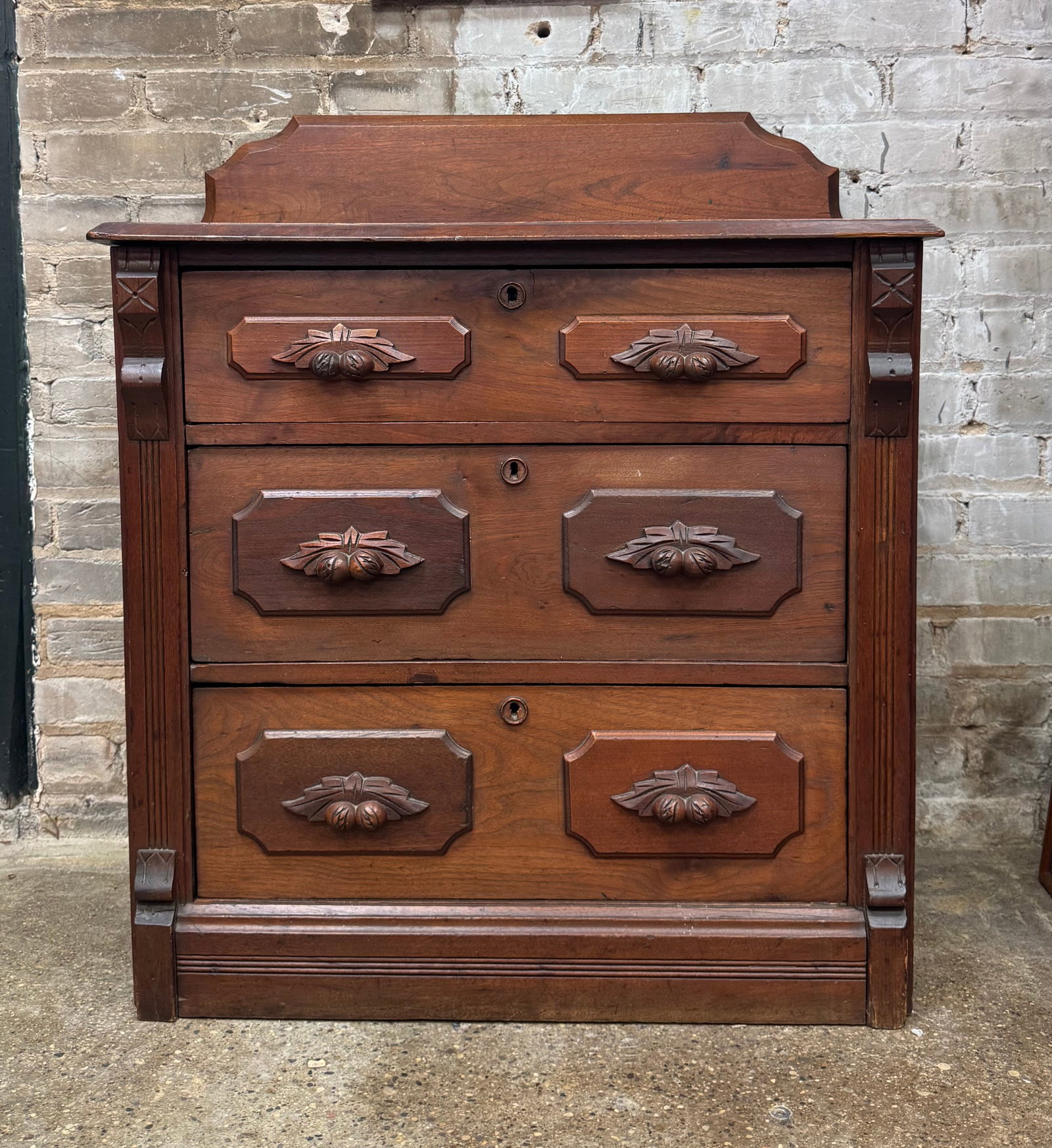 Antique Victorian Eastlake Commode - 2