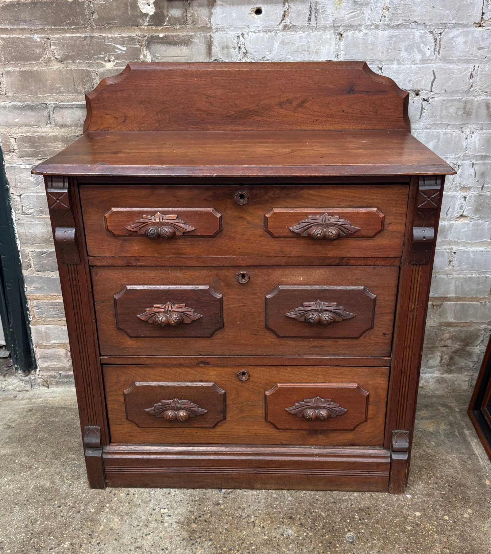 Antique Victorian Eastlake Commode - 3