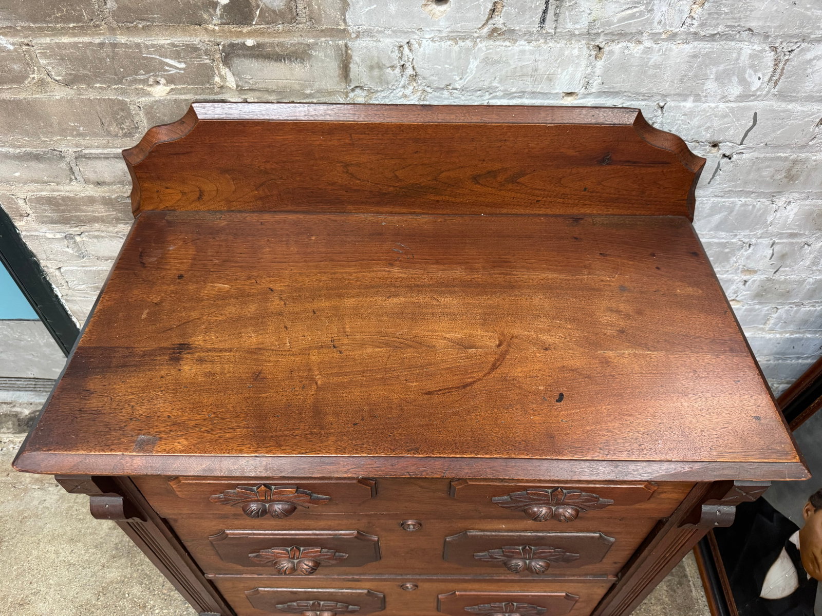 Antique Victorian Eastlake Commode - 5