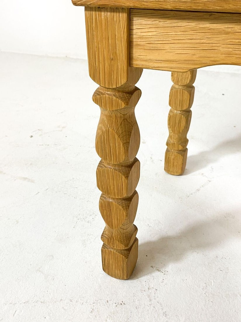 1970s Danish Oak & Glass Cabinet Henning Kjaernulf Style - 2
