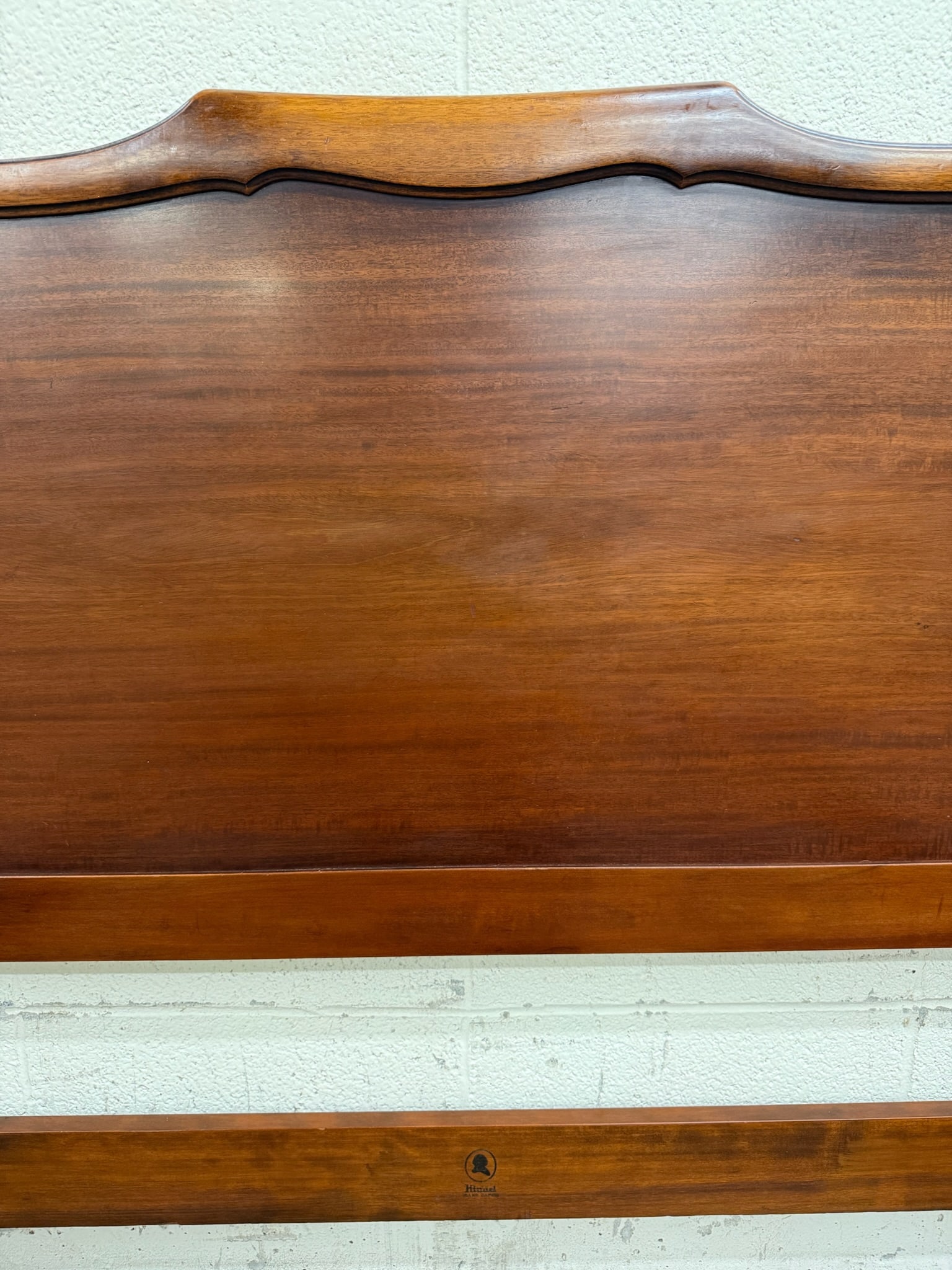 Vintage Full Size Kindel Grand Rapids Oxford 176e Chippendale Style Bed - 7
