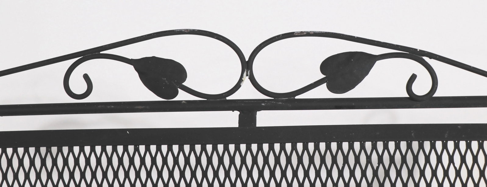 Wrought Iron Garden Patio Settee Attributed to Woodard Furniture Company - 6