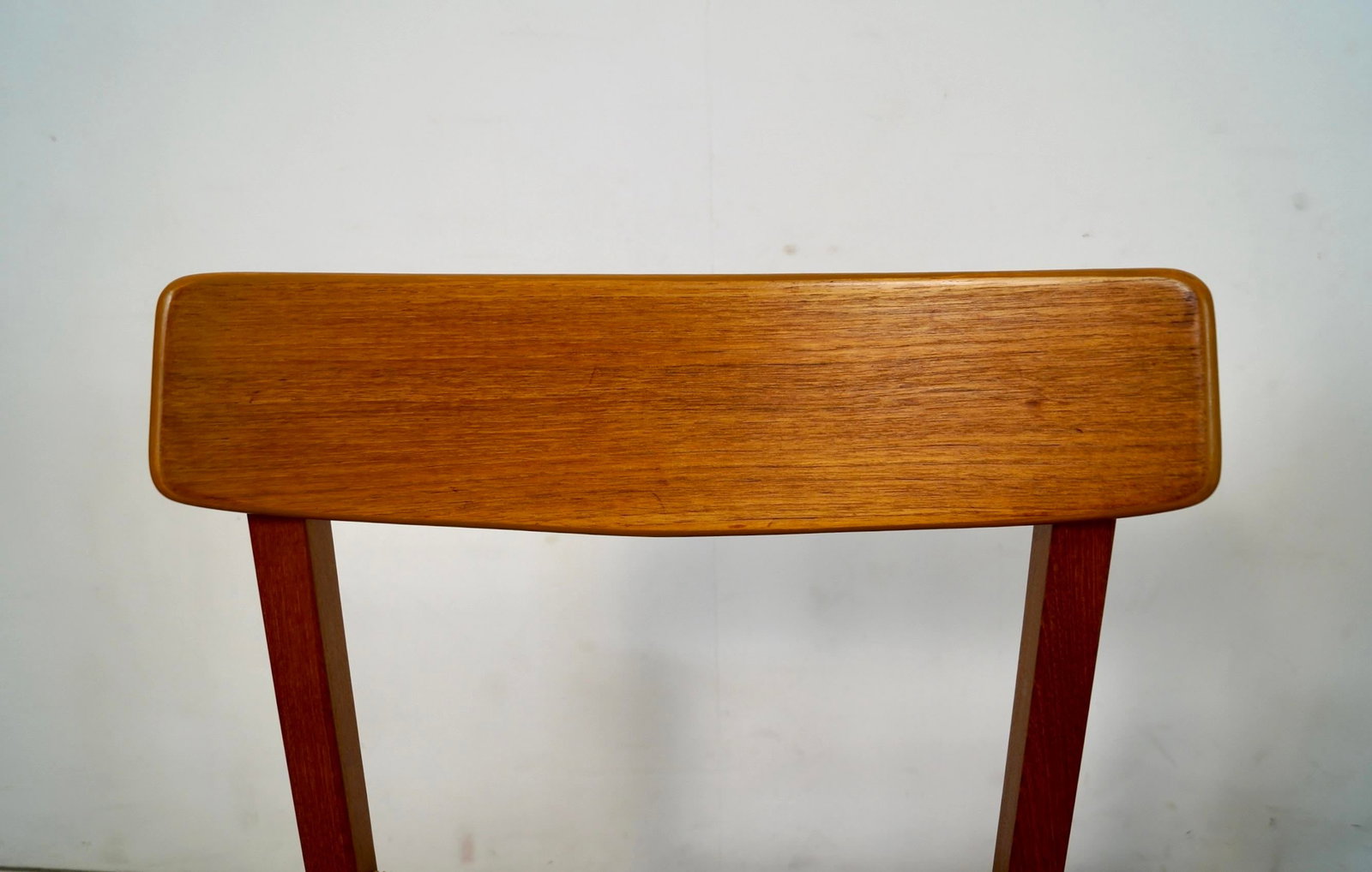 1970's Mid-Century Danish Modern Teak & Paper Cord Dining Chairs - A Pair - 7