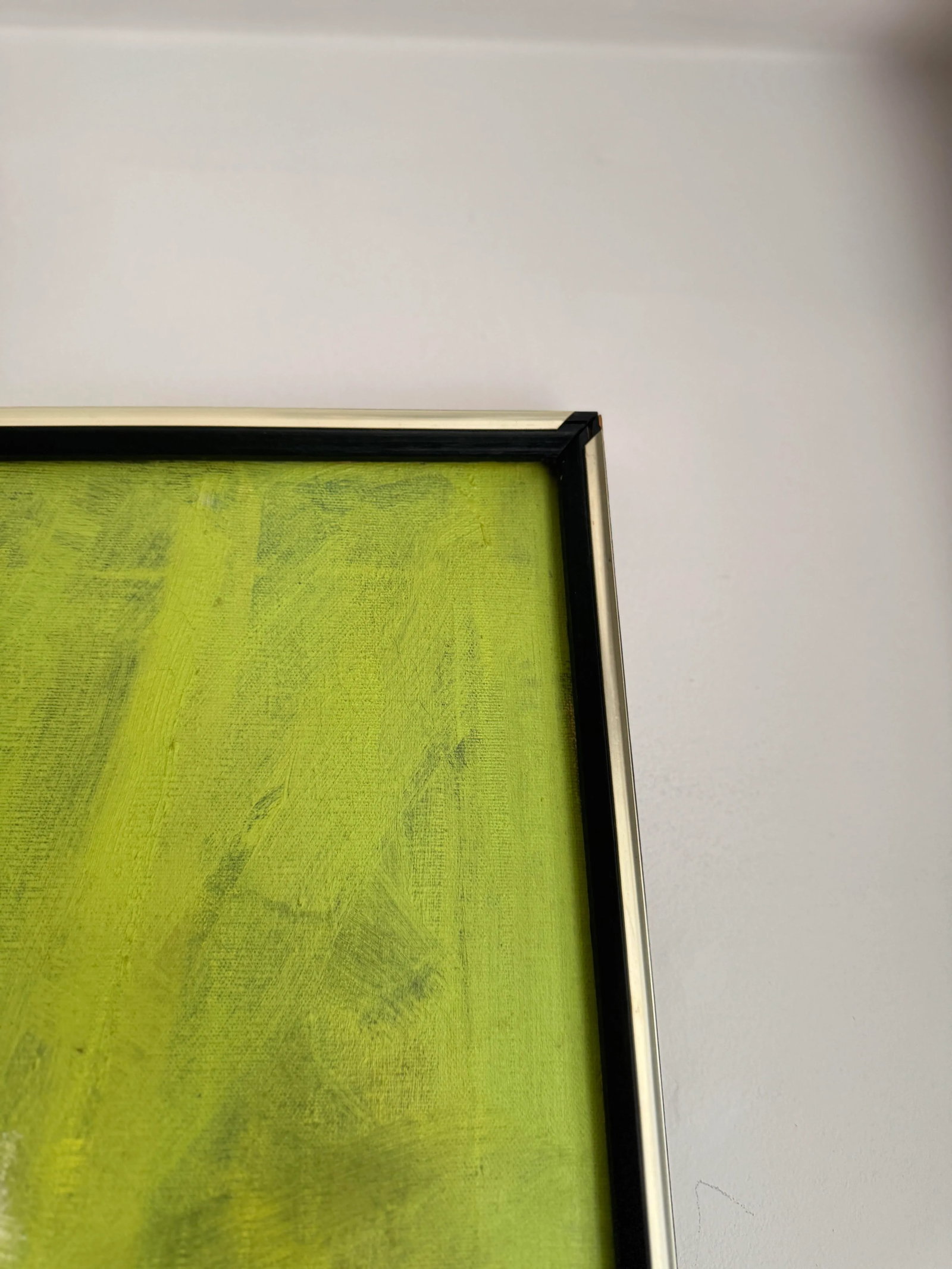 Mid-Century Modern Abstract Floral Painting Signed - 6