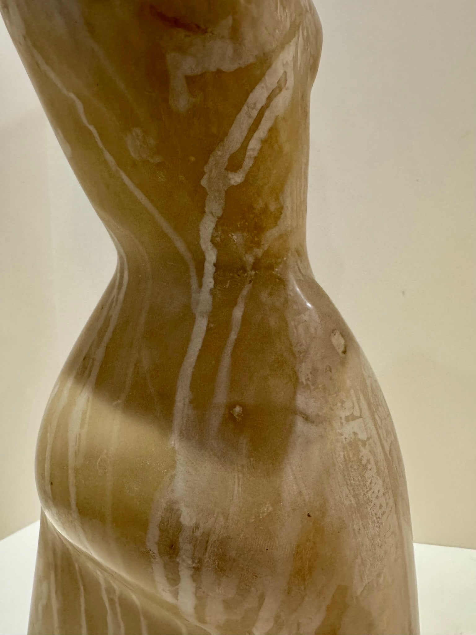 Mid 20th Century Larry Mohr Signed Resin Figurative Sculpture Abstract Female Form Modernist - 6