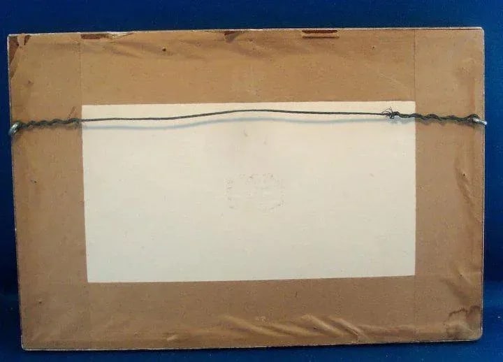 19th Century Goodrich Castle Herefordshire England Stencil Drawing - 7