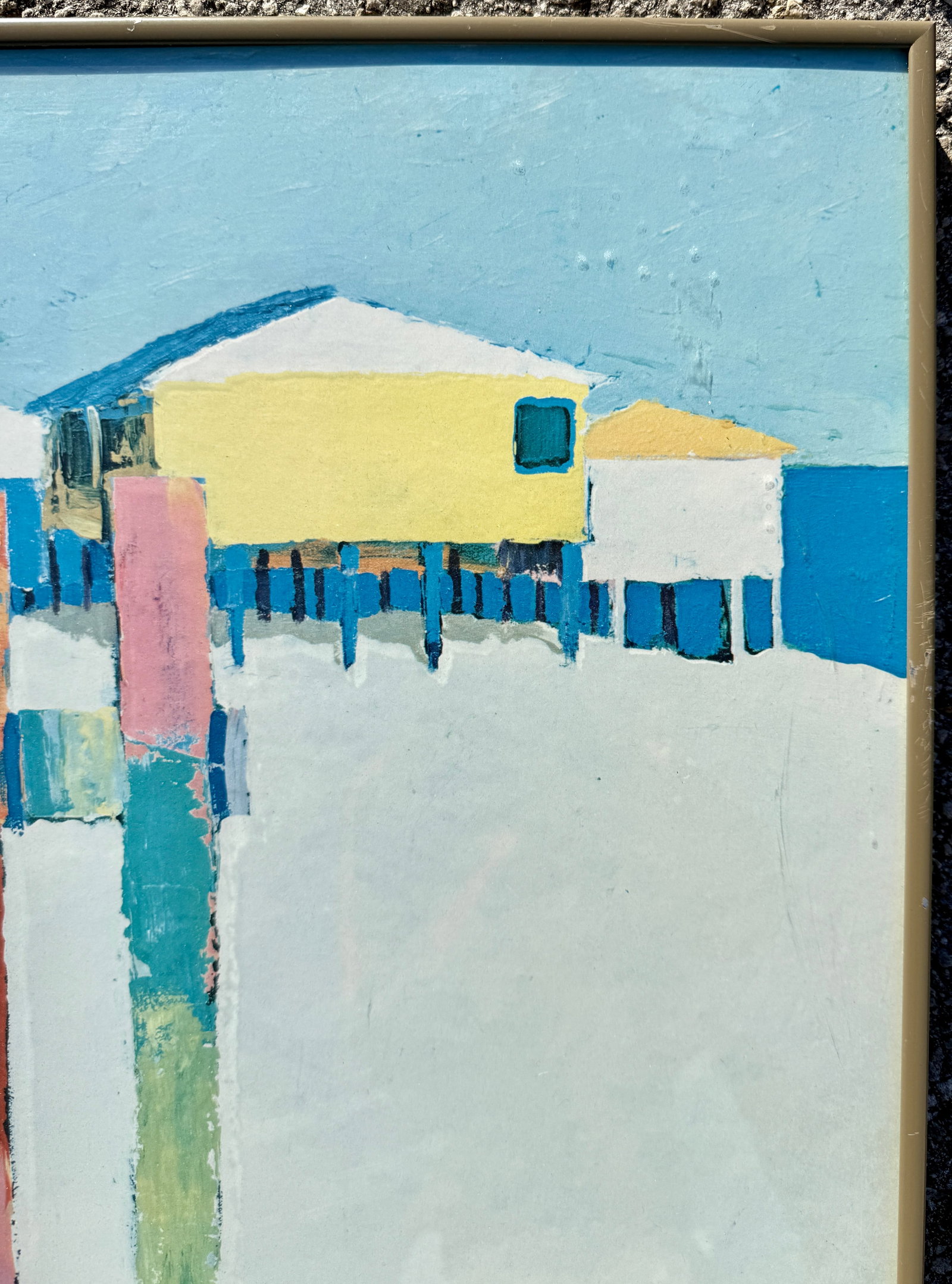 "Rainbow Beach" by Dan Poole Offset Print - 6