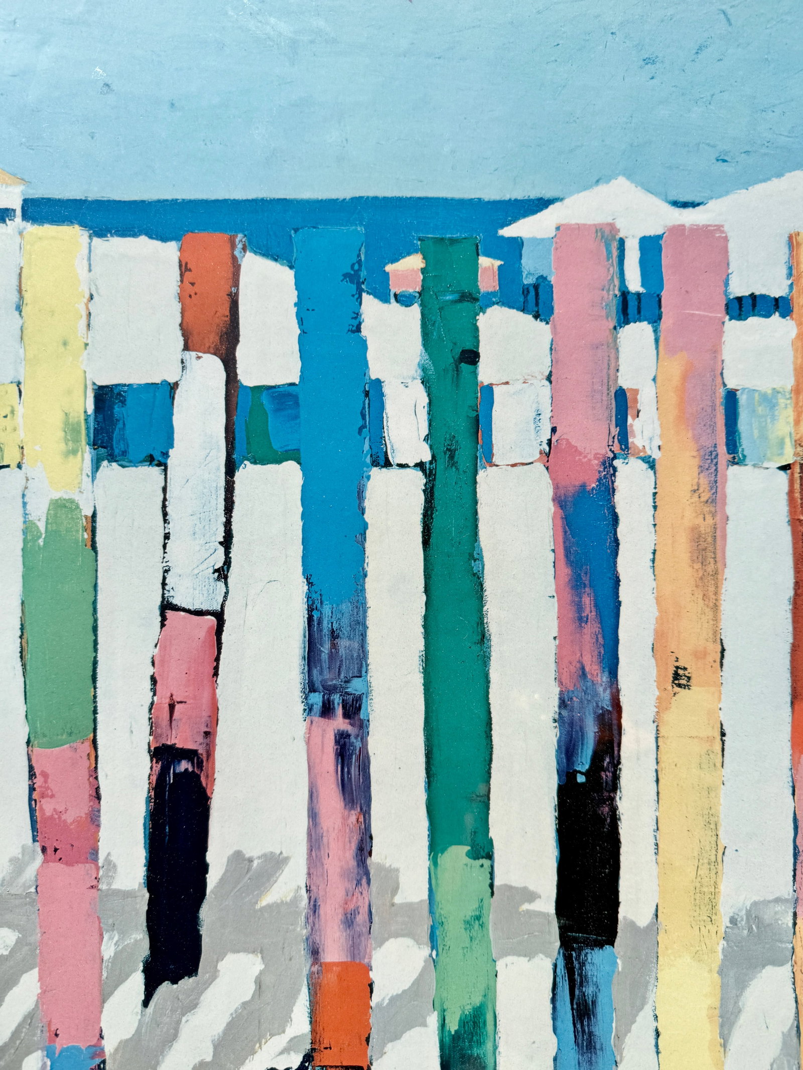 "Rainbow Beach" by Dan Poole Offset Print - 9