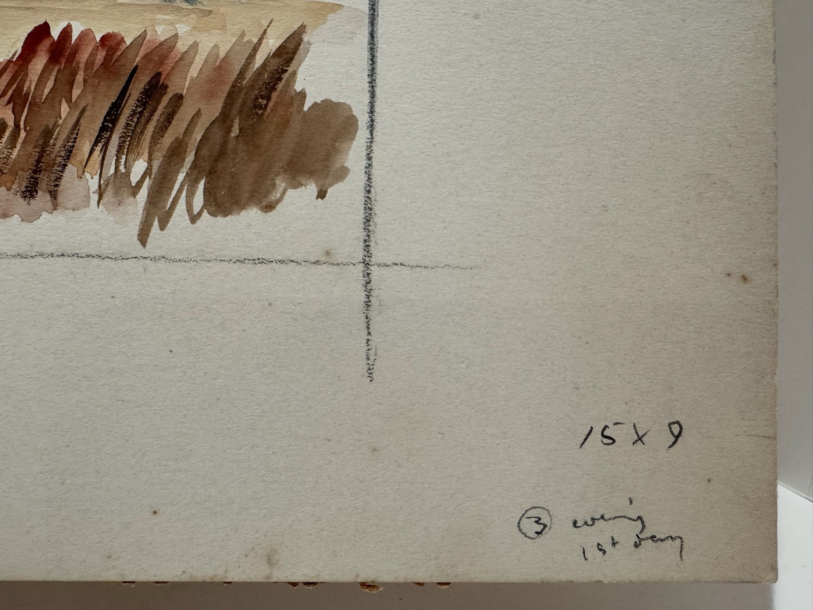 Henry Emil Salloch Original Watercolor on Paper River of Grass, Florida. 1948 - 6