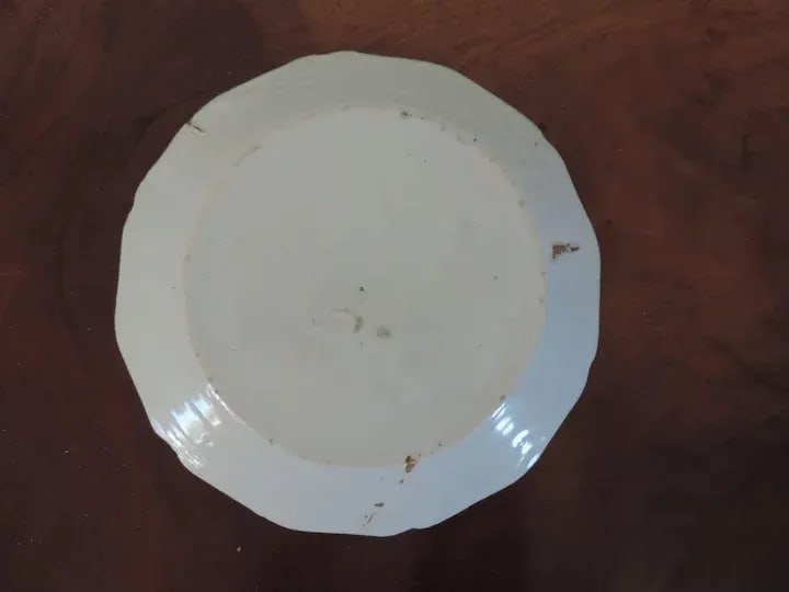 18th Century French Faience Tin Glaze Delft Pottery Plate - 7