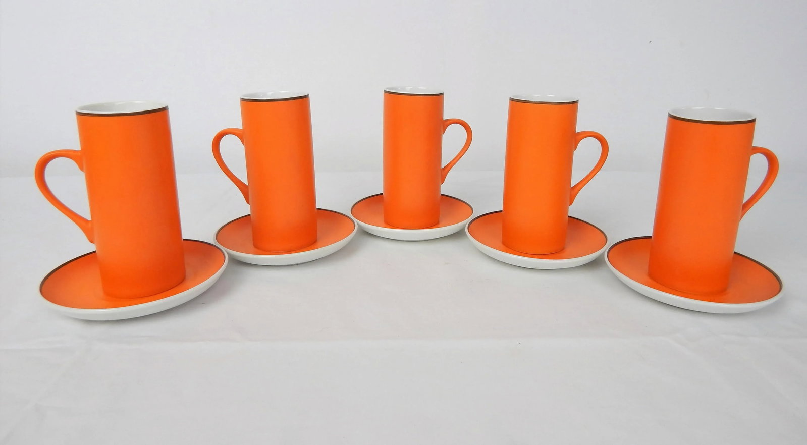 Schmid Porcelain Espresso Set, S/5 - 7