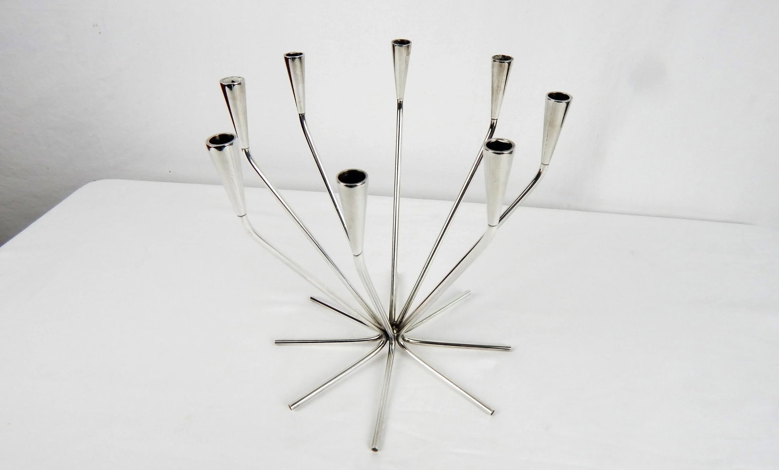 Mid Century Danish Candelabra by Einar Dragsted - 2