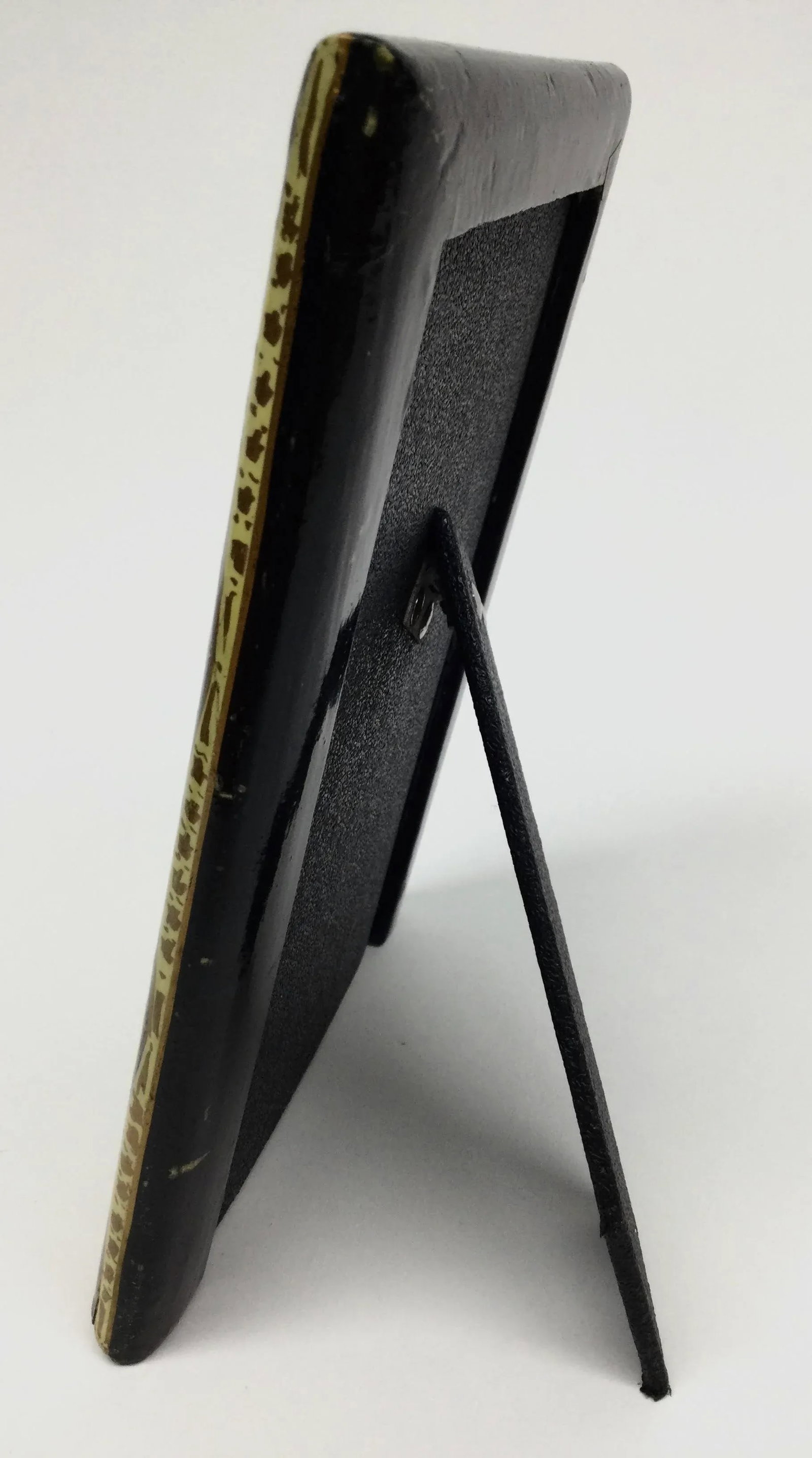 Vintage Kashmir Hand Rubbed Lacquered Photo Frame - 6