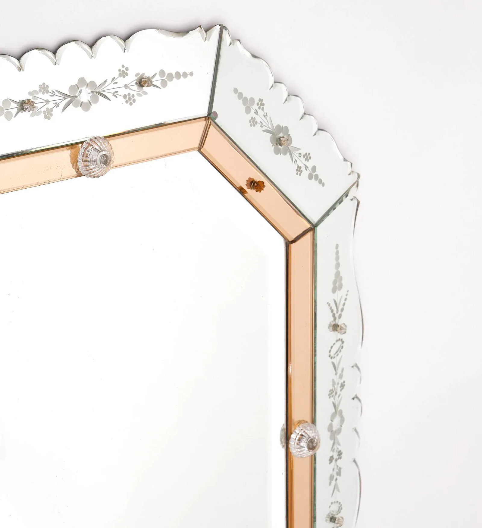 Antique Venetian Mirror - 8