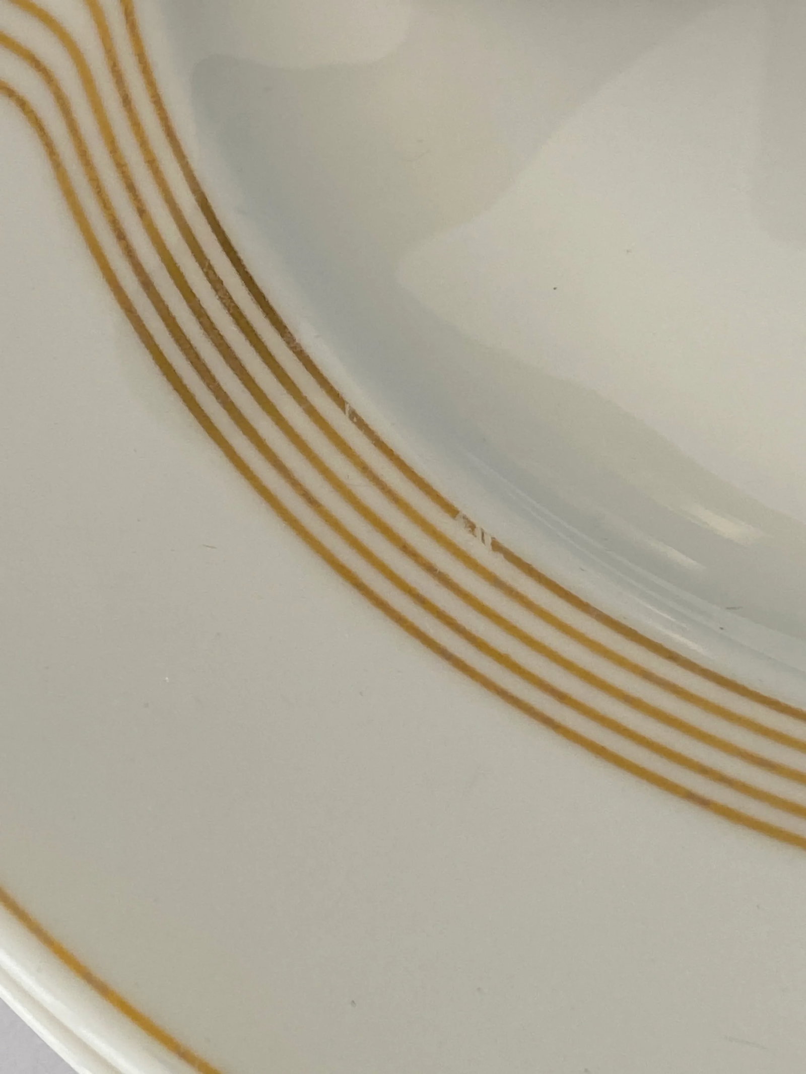 1980s Villeroy & Boch Origo Bone China Salad Plates - Set of 7 - 4
