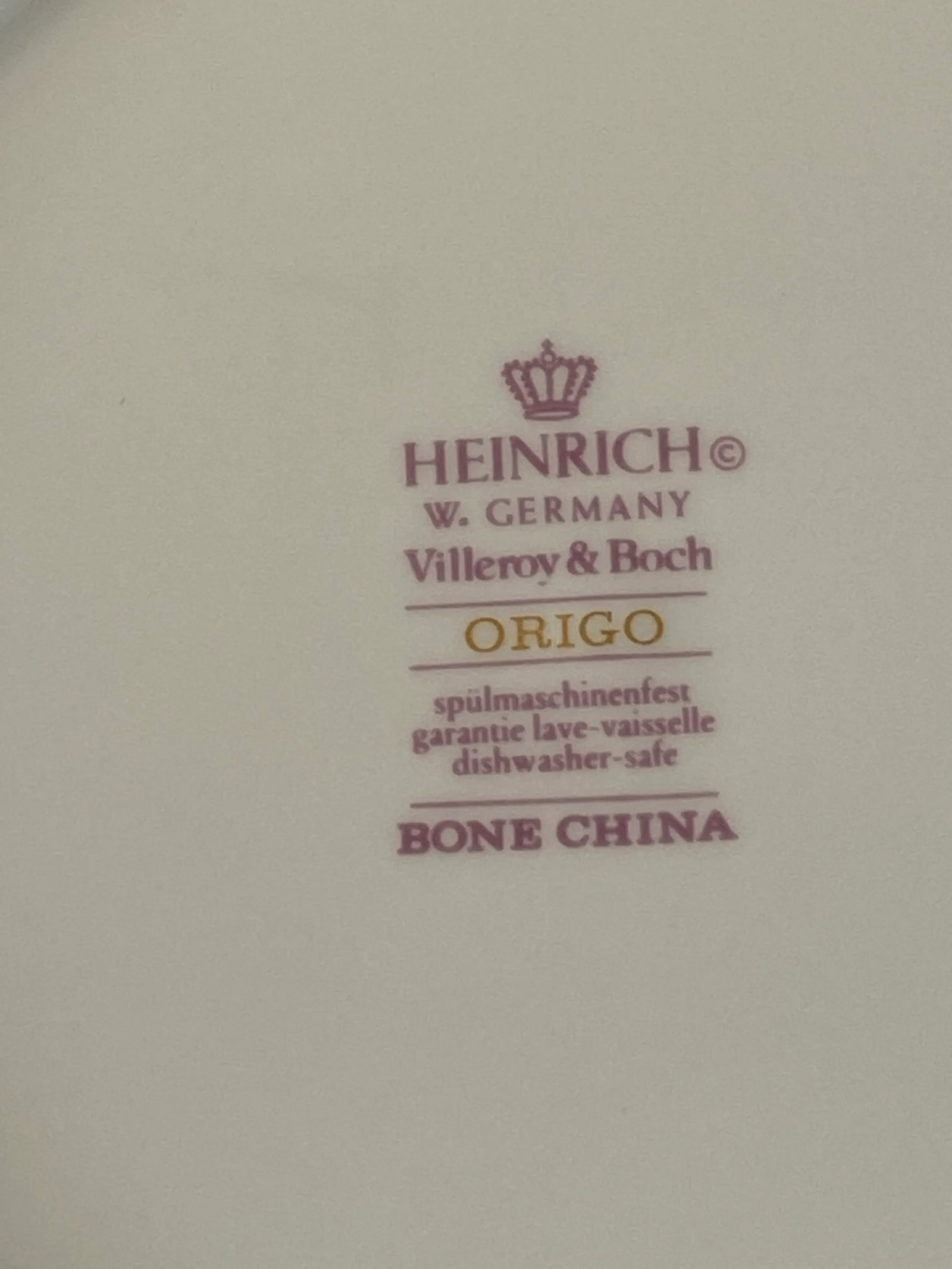 1980s Villeroy & Boch Origo Bone China Salad Plates - Set of 7 - 6