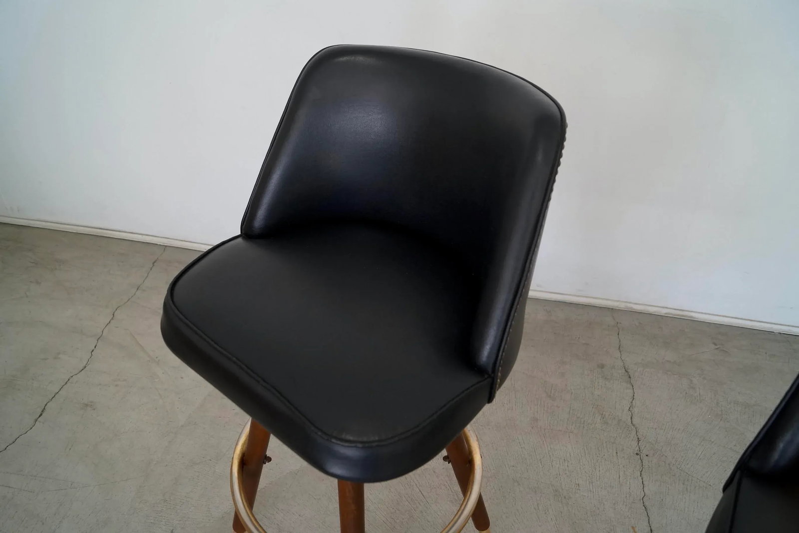 Mid-Century Modern Bar Stools - a Pair - 8