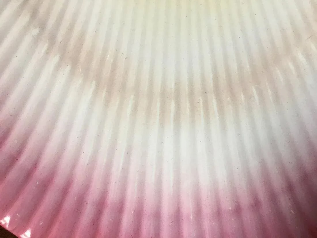 Antique 19th Century Wedgwood Pink Nautilus Pearlware Scallop Shell Dessert Dish - 2