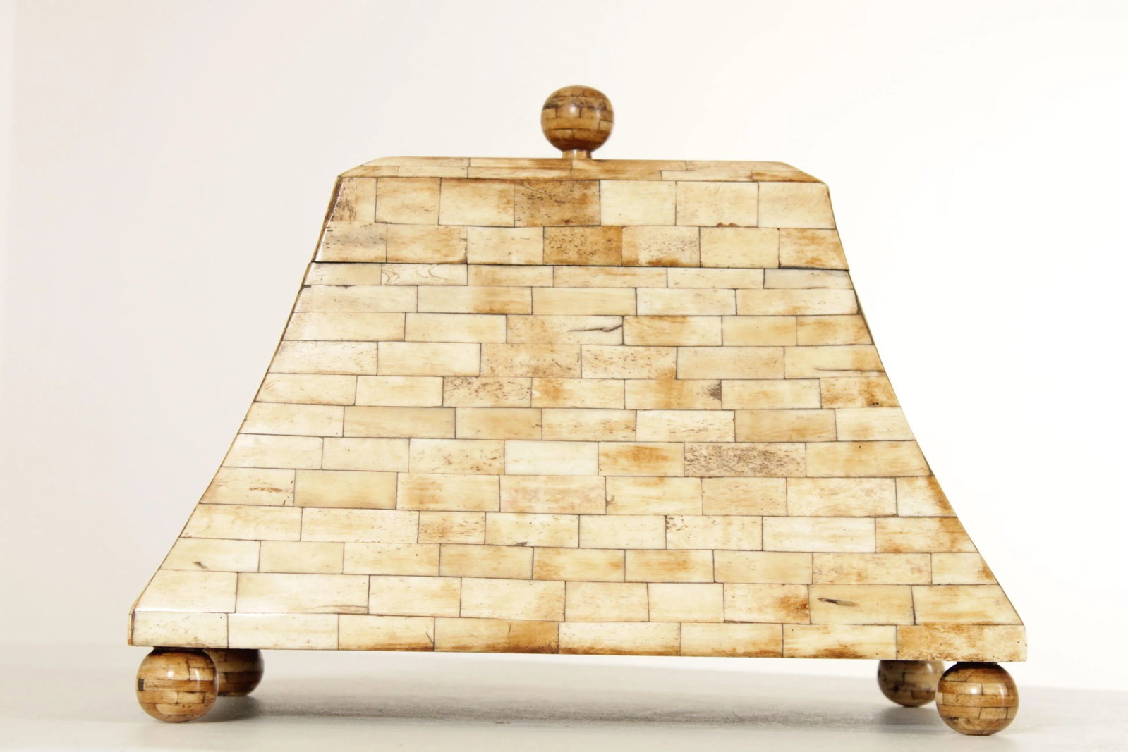 Ronita Smith Bone Inlaid Indian Jewelry Box - 3
