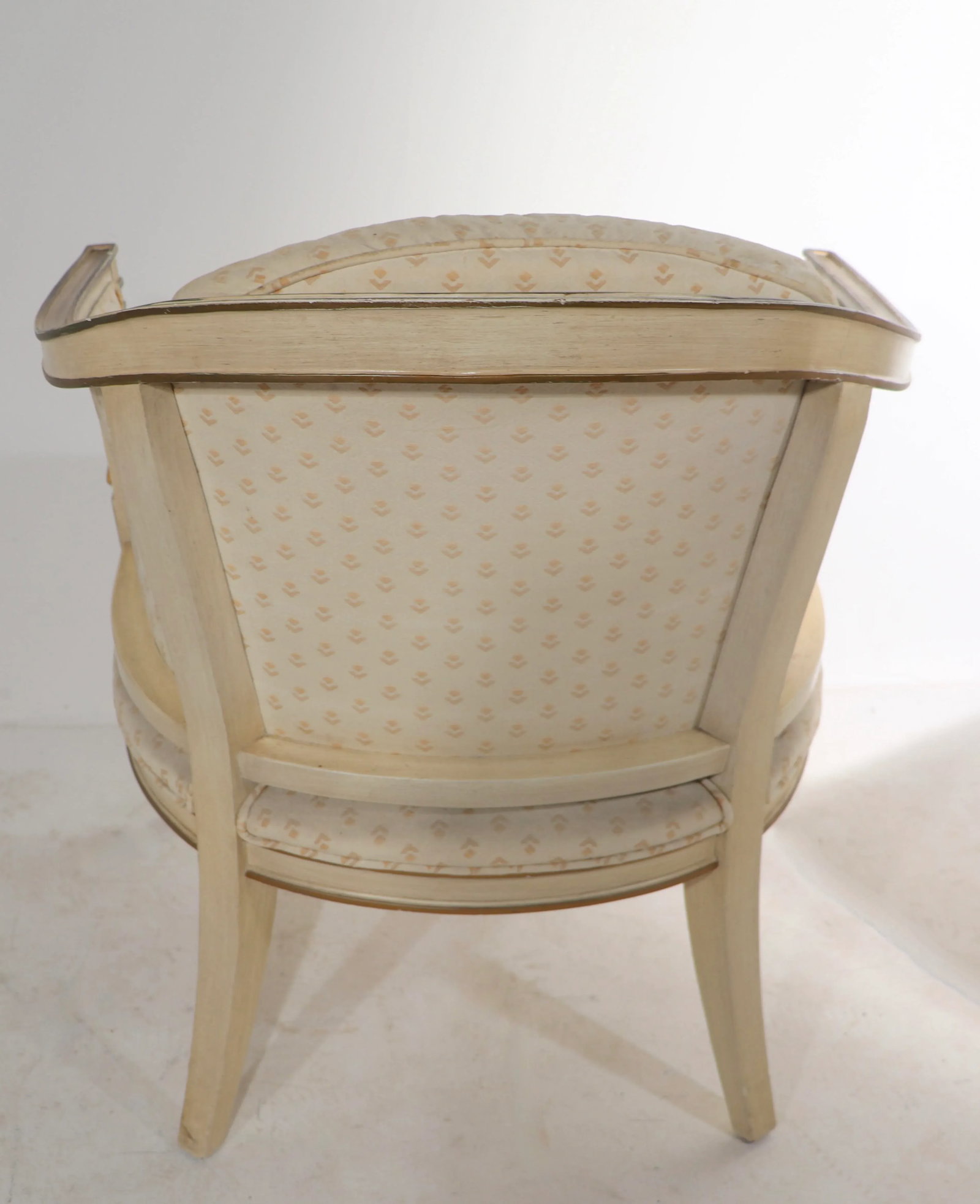Mid Century Hollywood Regency Tub Chairs After Parzinger - a Pair - 9