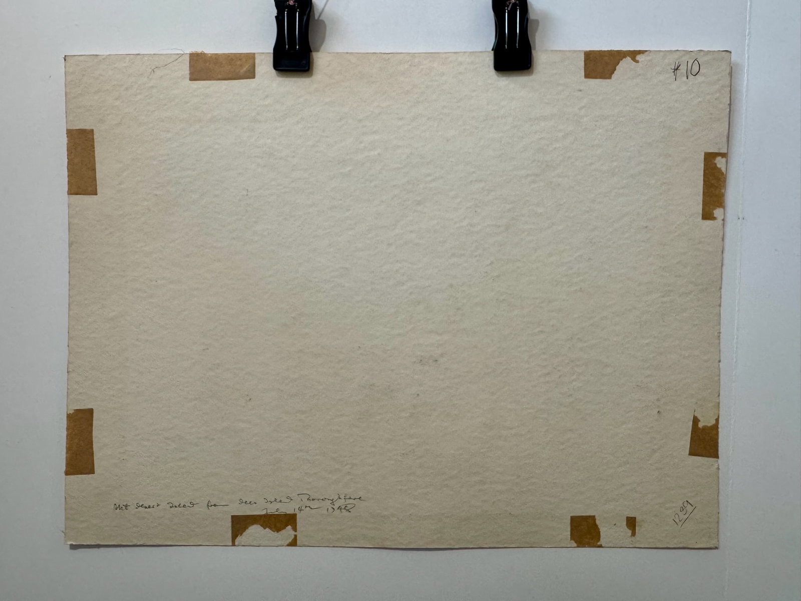 Henry Emil Salloch Original Watercolor on Paper Mount Desert Island, Maine. 1948. - 7
