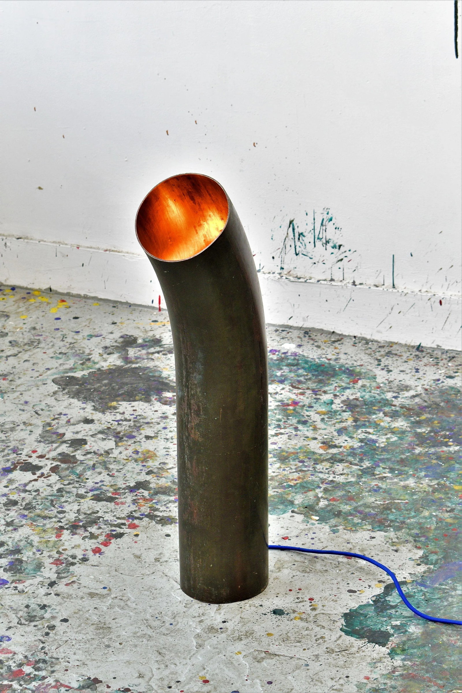 21st Century Copper Tube Lamp - 4