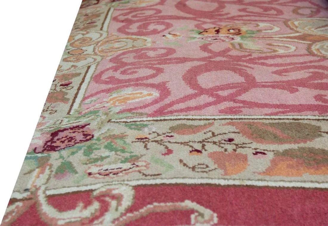 Mansour Fine Handwoven European Rug - 6' X 9' - 2