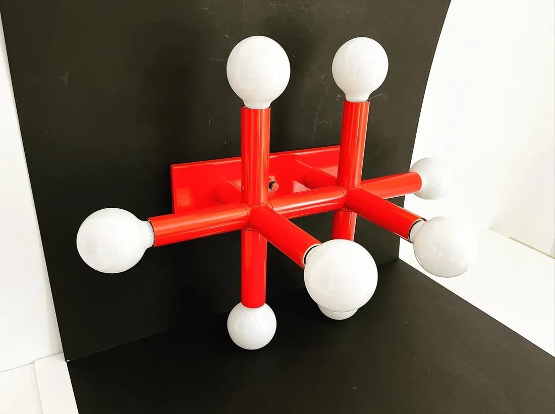 Modern Lightolier Molecule Wall Light by Dorner - 17
