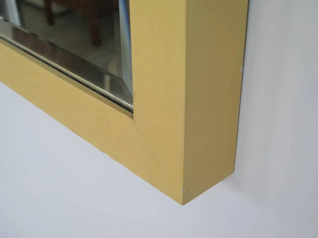 Vintage Karl Springer Lacquer Frame Mirror - 6