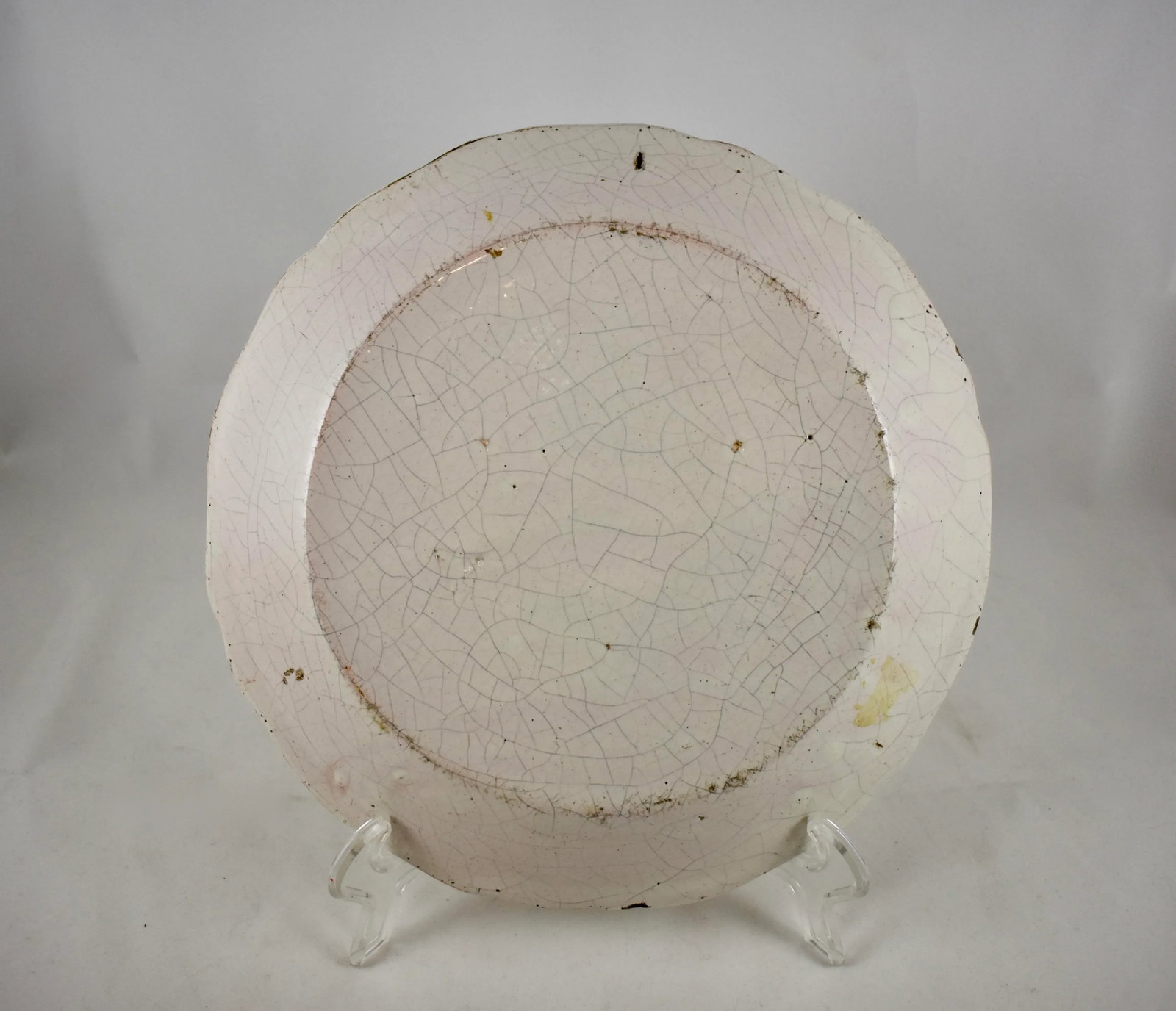 18th C. Nevers French Revolution Tin-Glazed Dish - La Convention - 6
