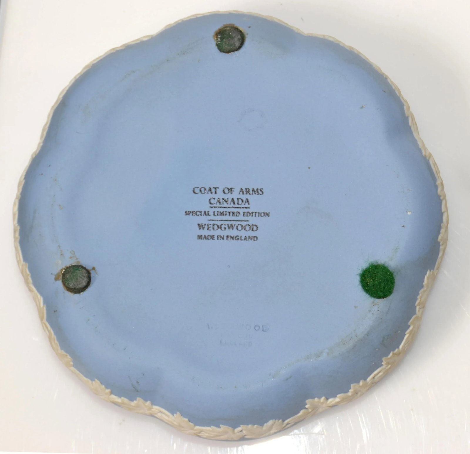 Wedgwood English Jasperware Pale Blue & Antique White Neoclassical Jewelry Trinket Box - 10