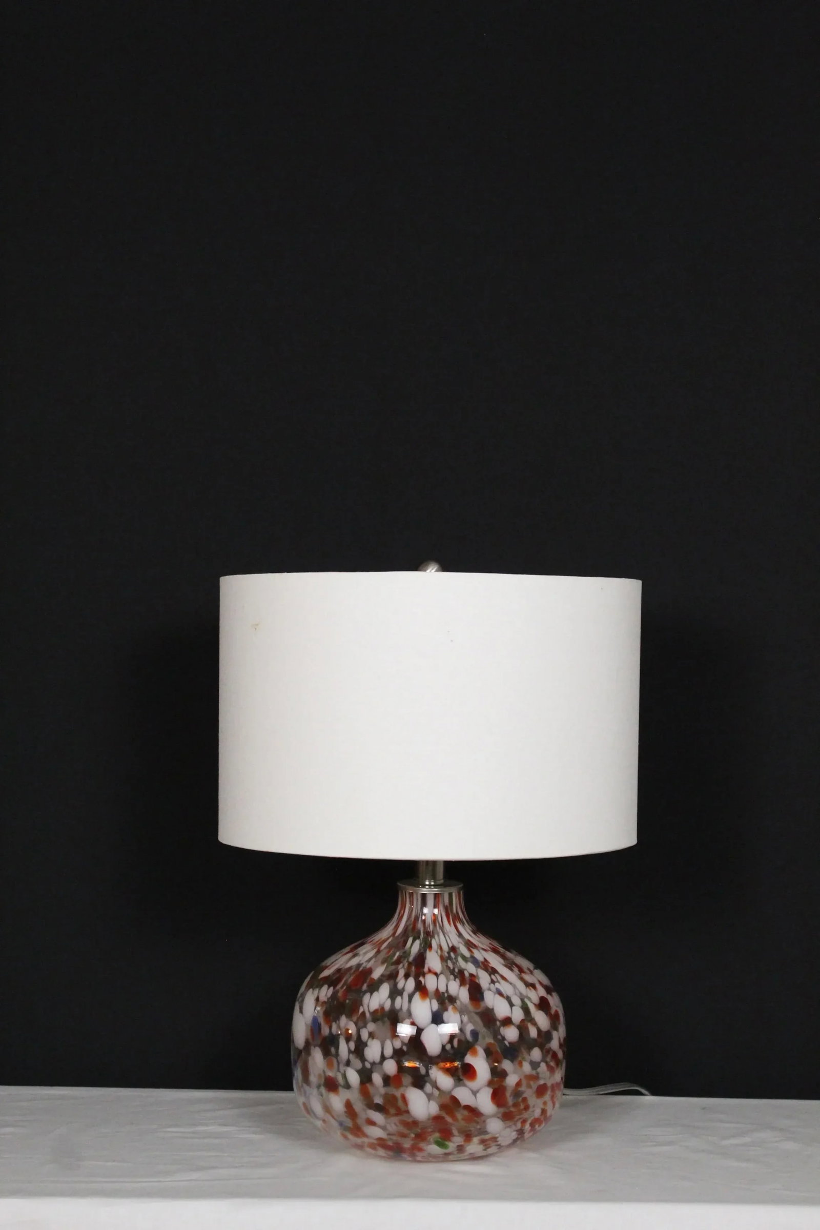 Mid 20th Century Petite Mezza Murano Style Lamp - 4