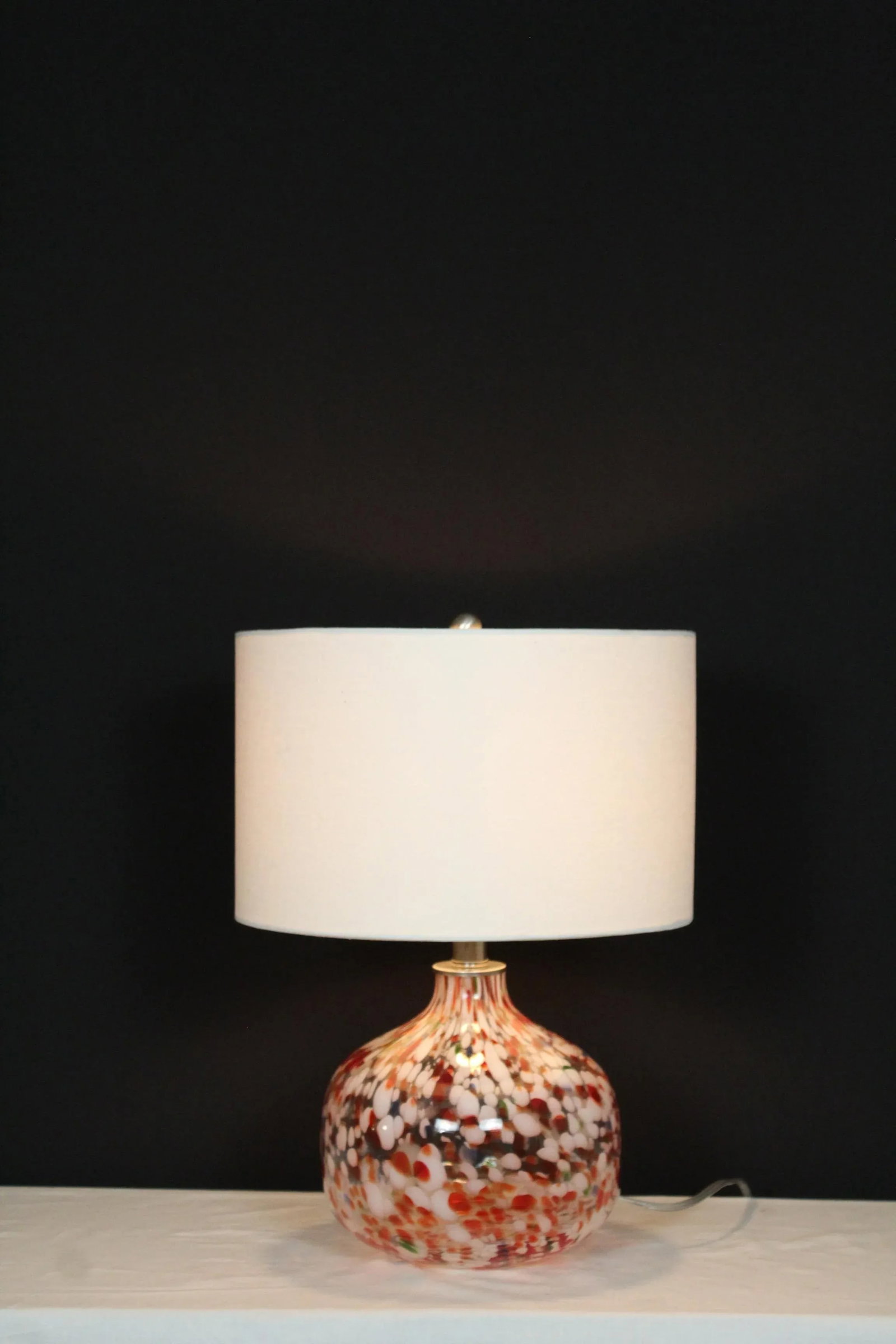 Mid 20th Century Petite Mezza Murano Style Lamp - 5