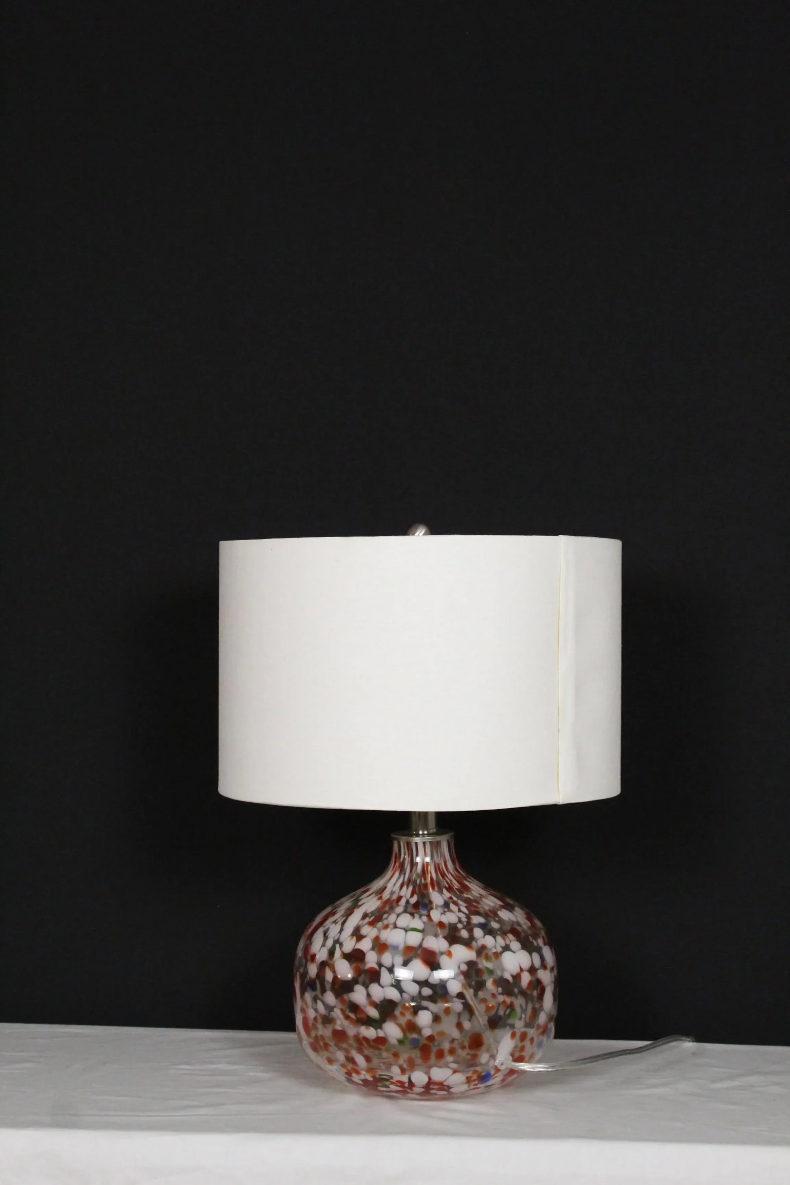 Mid 20th Century Petite Mezza Murano Style Lamp - 6