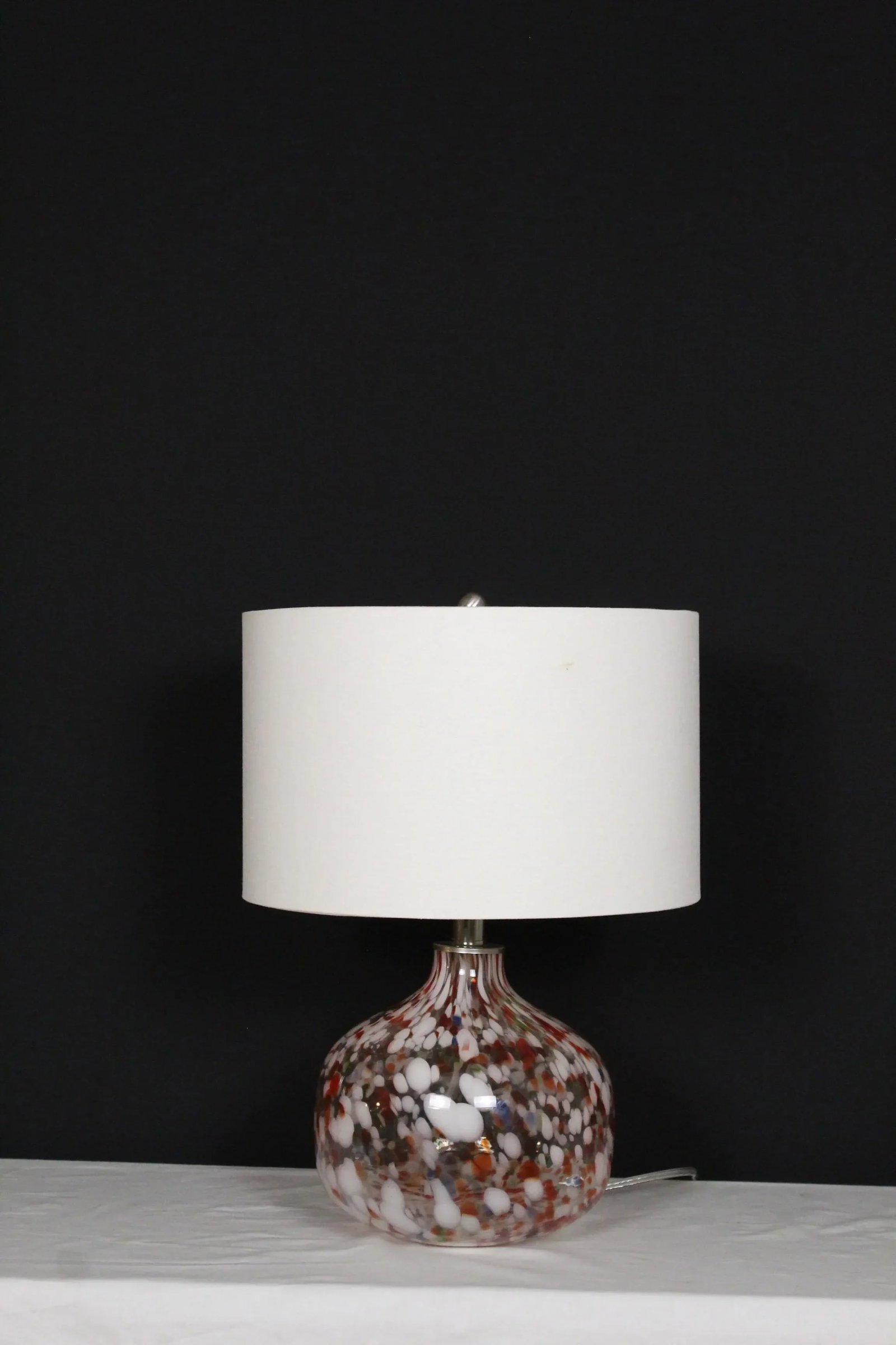 Mid 20th Century Petite Mezza Murano Style Lamp - 8