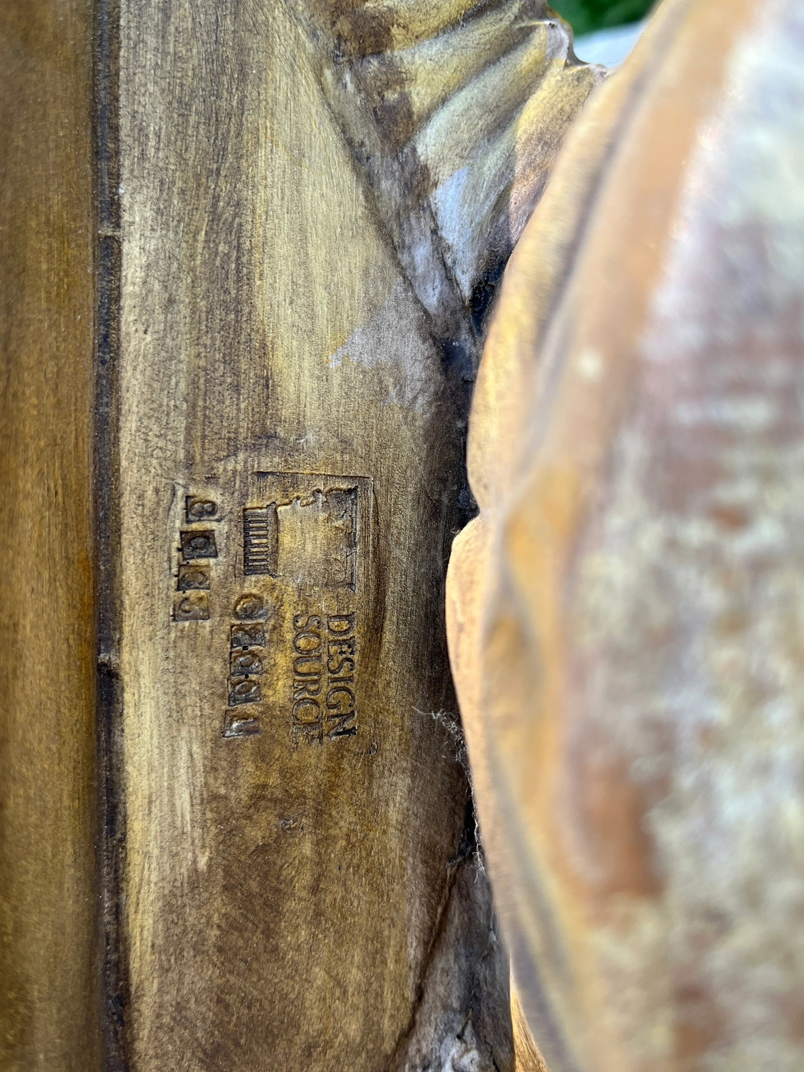 Late 20th Century Ornate Ram's Head Wall Shelf - 5
