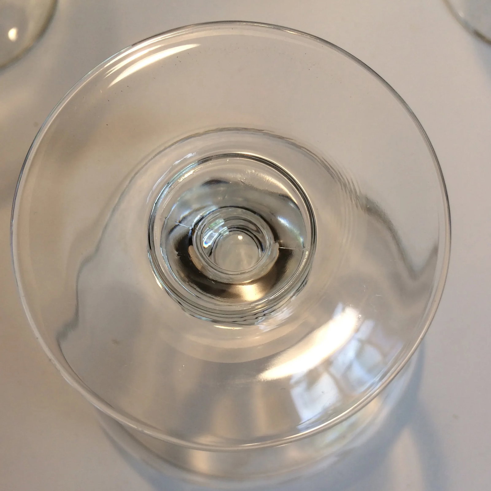 Poppy Etched Crystal Compotes - Set of 8 - 9
