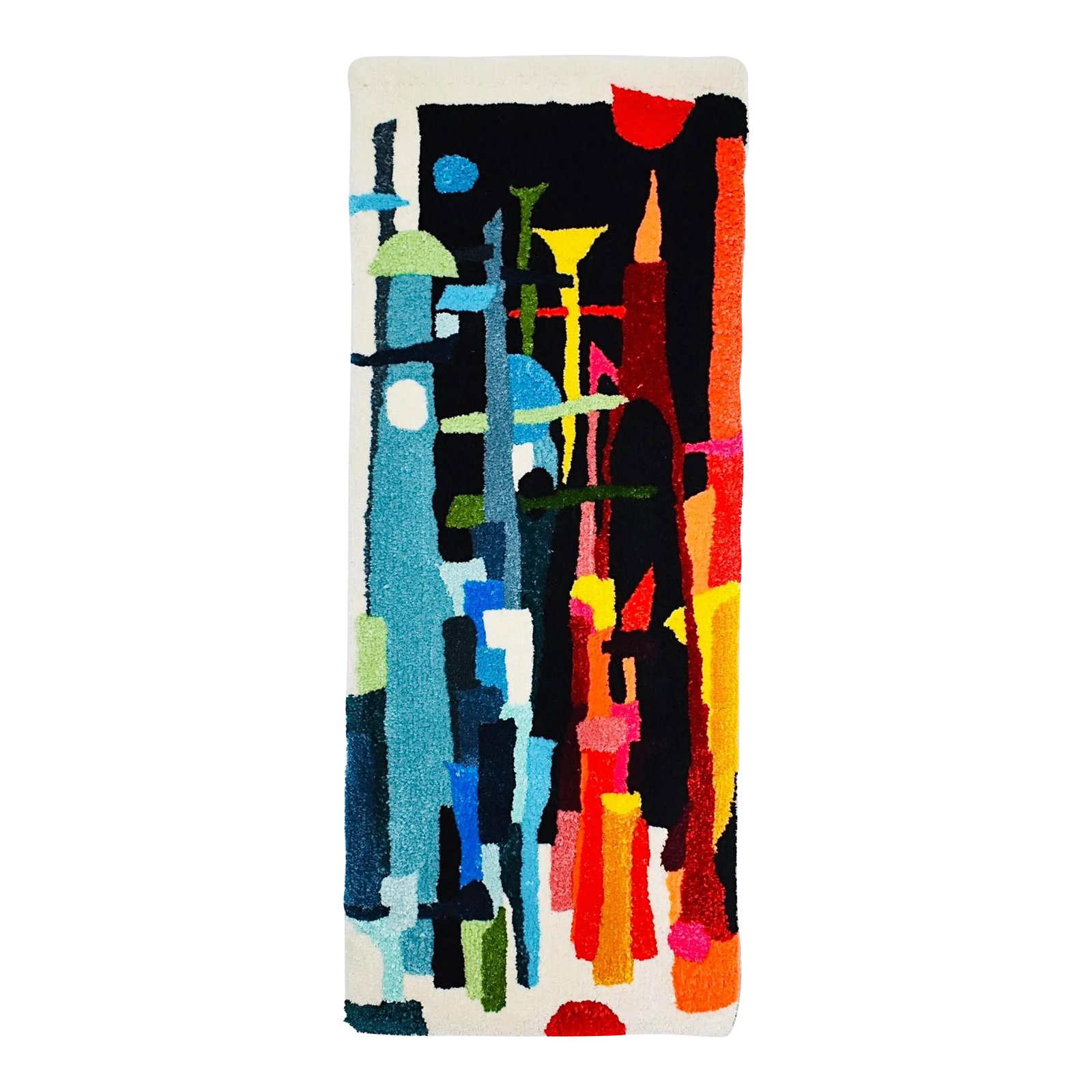 Handmade Mid Century Danish Modern Evelyn Ackerman Style Tufted Abstract Textile Art Wall Hanging Ta (1 of 12)