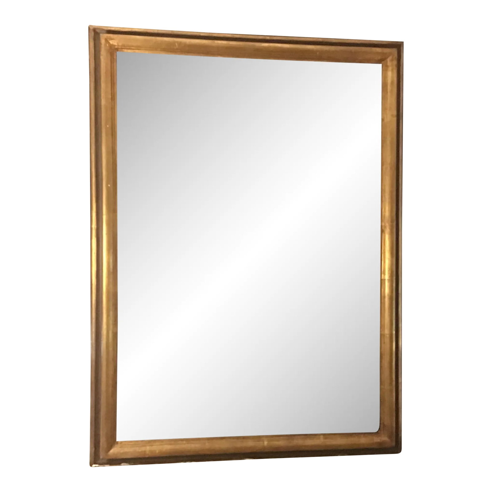 Vintage 1960s Custom Made Gilt & Ebonized Ogee Edge Wood Frame: Vintage handmade custom ogee bolection wood frame in black and gold ( no corner cuts) Condition: Alterations: Original Condition Unaltered Imperfections: Some Imperfections Condition Notes: Great vint